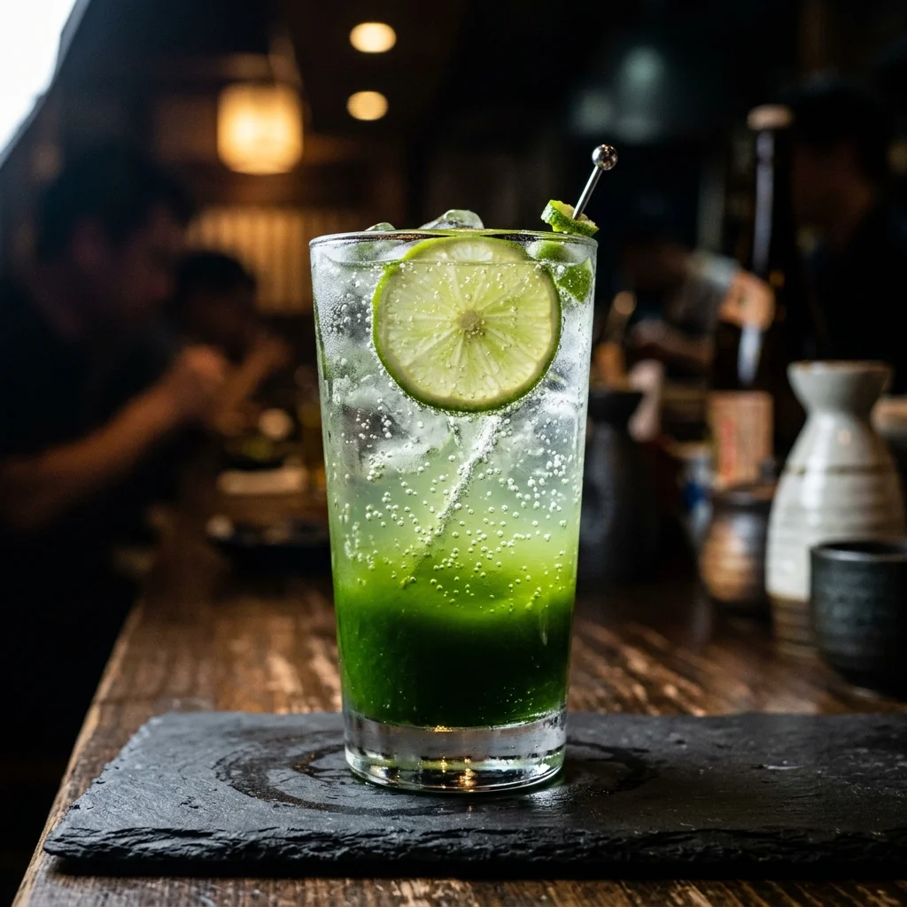 Matcha Citrus Soda
